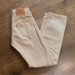 RARE Beige Levi’s Vintage 90s 501s